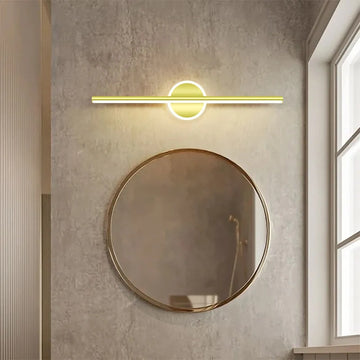 Modern LED Wall Lamp Black Gold